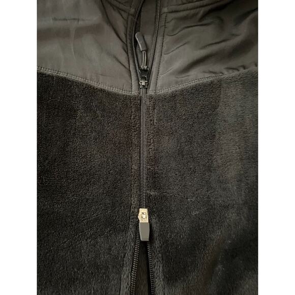 Athletic Works Size 2XL Men Black Fleece Jacket Lightweight Zip Up Long Sleeve - Picture 11 of 11